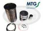 Set of cylinder liner,piston,piston rings,pin /assembly/LIAZ 012 130mm/3-piston rings No 317000312