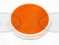 Reflective plate 85 - orange with catch (321823731026)
Click to display image detail.