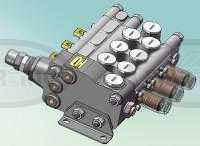 Hydraulic distributor RS 20 S2 T1 2RB
Click to display image detail.