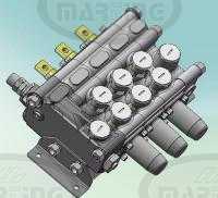 Hydraulic distributor RS 25 T4
Click to display image detail.