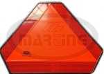 CAR ACCESSORIES Triangle for slow vehicle without holder (sheet) 53.351.949