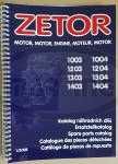 ZETOR UR III, FORTERRA, PROXIMA Katalog MOTOR 1003-1404 222212407
