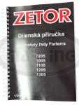 ZETOR UR III, PROXIMA, FORTERRA Workshop manual engine Proxima 05 (222212503)