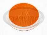 АВТОАКСЕССУАРЫ Reflective plate 85 - orange with catch (321823731026)