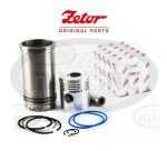 SET OF CYLINDER LINER,PISTON , PISTON RINGS , PIN (ASSEMBLIES) and COMPONENTS Cylinder liner assembly UR I 102mm/3-piston rings 5.mod., original ZETOR (5211-0099)