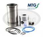 Set of cylinder liner , piston , piston rings , pin - assembly UR I 100mm/4-piston rings No.60110099