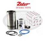 SET OF CYLINDER LINER,PISTON , PISTON RINGS , PIN (ASSEMBLIES) and COMPONENTS Set of cylinder liner - assembly UR I 100mm/3-piston rings, original ZETOR (6211-0099)
