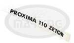 ZETOR UR III, PROXIMA, FORTERRA Nápis "ZETOR PROXIMA 110" pravý (65802120)