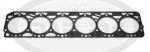 Tractor and automobile gaskets Head gasket 6V URII Mod. "A" 1,5mm