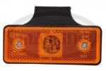 LED + HALOGEN 12/24V - FLASH LAMPS Light positioning HS-5ST LED , orange 24V/12W/1A