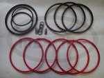 SETS OF SEALS FOR HYDRAULIC COMPONENTS OF CONSTRUCTION MACHINERY Set of gaskets for distribution of rotation distributor