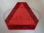 CAR ACCESSORIES Triangle for slow vehicle (plastic) without holder 53.351.949