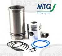 Set of cylinder liner,piston,piston rings,pin - assembly UR I 102mm/4piston rings (7011-0099, 691100
Click to display image detail.