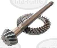 Pinion gear with crown wheel (84174989)
Click to display image detail.