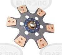 Ceramic clutch plate 325mm/22gr. 6Cyl. - non-turbocharged (for LKT too) (86021060)
Click to display image detail.