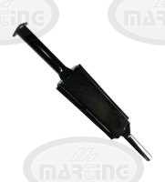 Exhaust silencer  smalt UR II Turbo (89014040)
Click to display image detail.