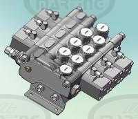 Hydraulic distributor RS 25 D4
Click to display image detail.