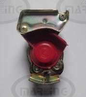 Red palm coupling head for car - M16x1,5
Click to display image detail.